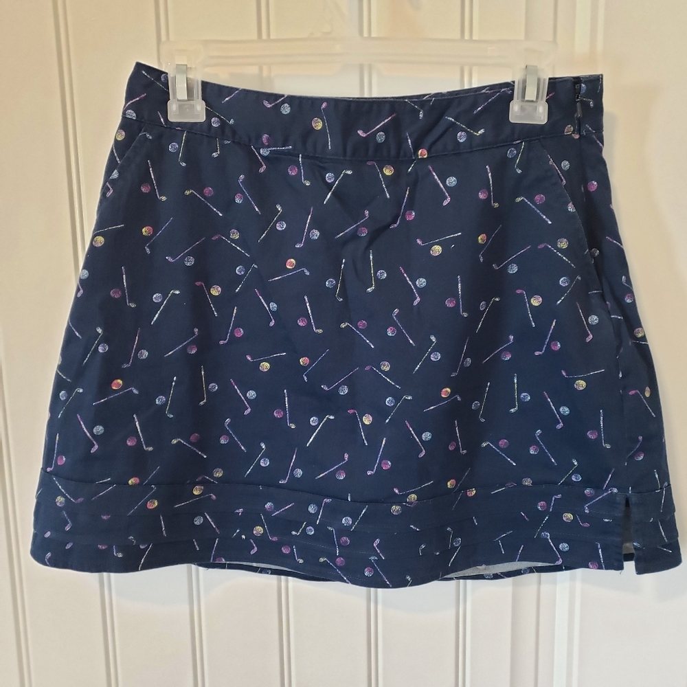 Lady Hagen Golf Club Printed Golf Skort Size 4